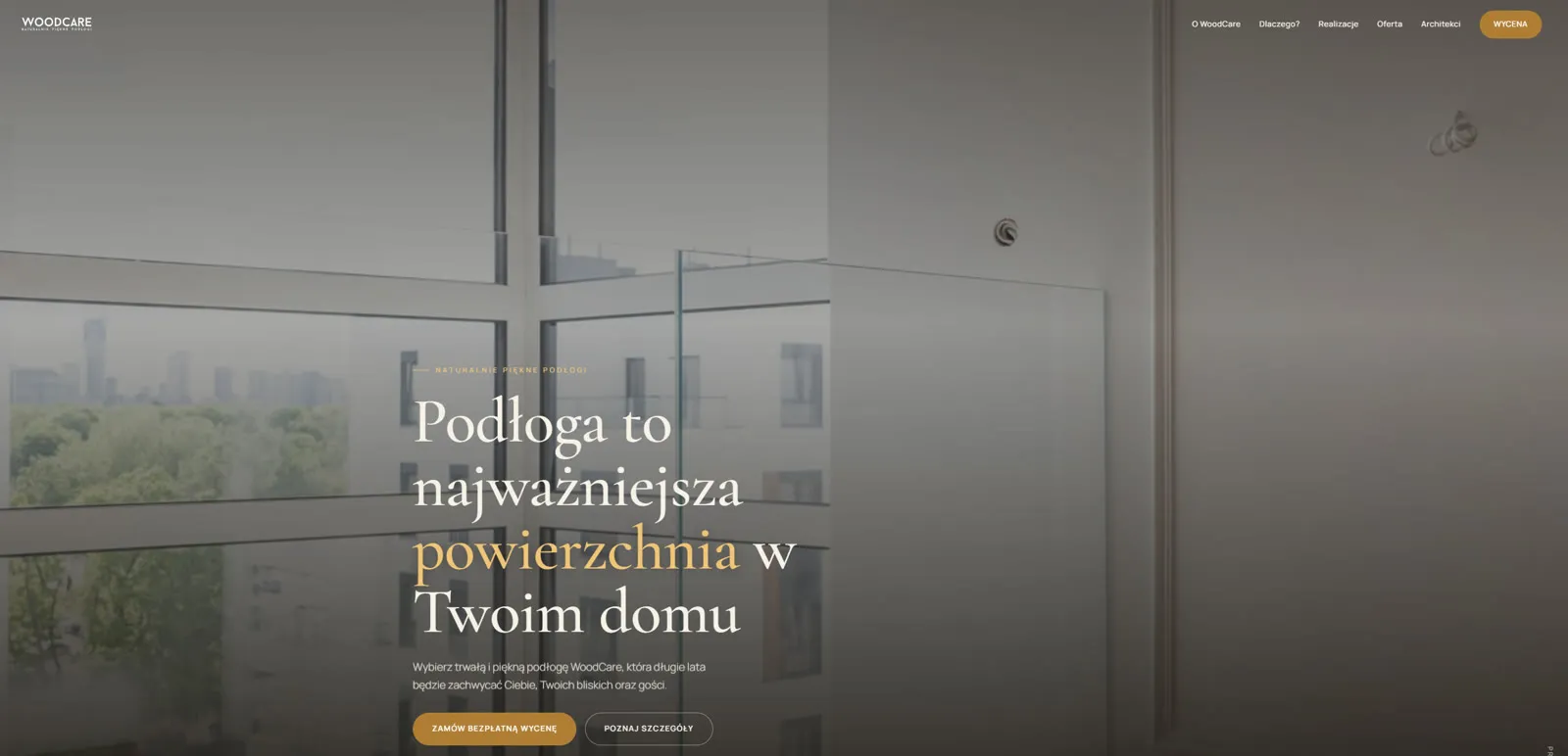 Zrzut ekranu: WoodCare